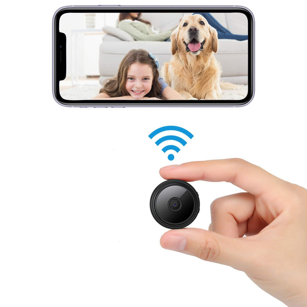 Mini Spy Camera Hidden Camera Video Recording with Auido, Night Vision Motion Detection, 1080P Home Security Camera Nanny Cam Pet Camera Baby Camera - NewNest Australia