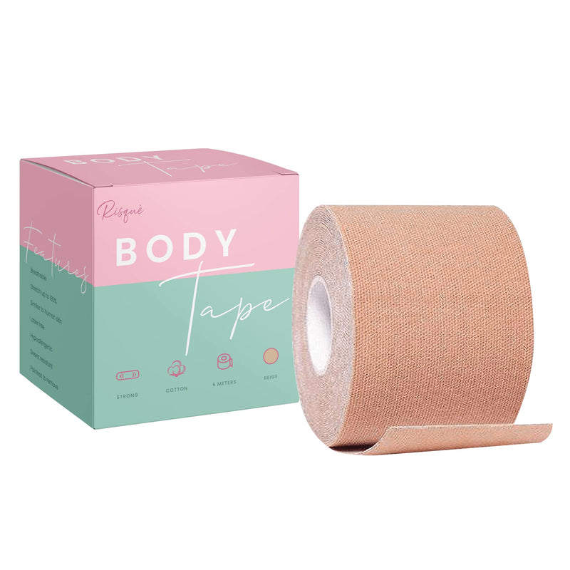 Boob Tape, Breast Lift Tape for Contour Lift & Fashion | Boobytape Bra Alternative of Breasts | Body Tape for Lift & Push up in All Clothing Fabric Dress Types | Waterproof Sweat-Proof Bob Tape Beige - NewNest Australia