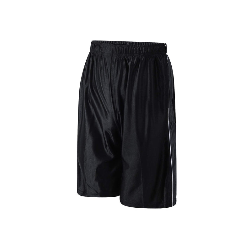 PRTCYPNT Men's 11'' Cool Basketball Shorts with Pockets Long Gym Athletic Shorts Running Quick-Dry Drawstring Large Black - NewNest Australia