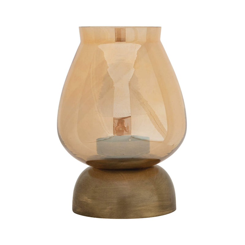 NewNest Australia - Bloomingville Amber Glass Tealight Holder 