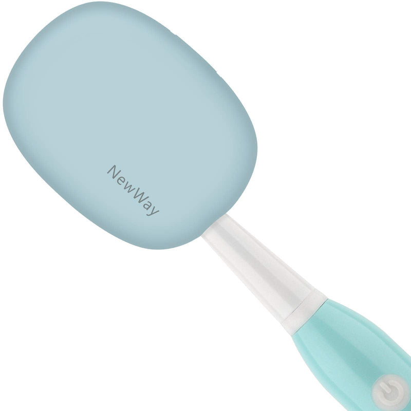 NewWay Mini Toothbrush Sterilizer Cover Rechargeable Travel Toothbrush Case with Holder for Houshold and Traving or Business Trip Blue - NewNest Australia