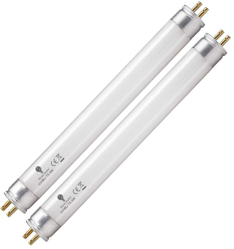 2 Pack 6 Watt Replacement Bulbs F6T5/BL Fluorescent Tube G5 Base 9 inch Full Length Replacement for DT2000XL and DT2000XLP and DT3012 by BlueX 2 Count (Pack of 1) - NewNest Australia