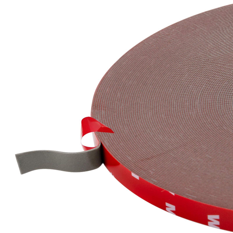 108Ft Double Sided Tape,Mounting Adhesive Tape Heavy Duty, Waterproof Foam Tape, LED Strip Lights, Home Decor, Office Decor (0.39In Black) 0.39In x 108 Ft - NewNest Australia