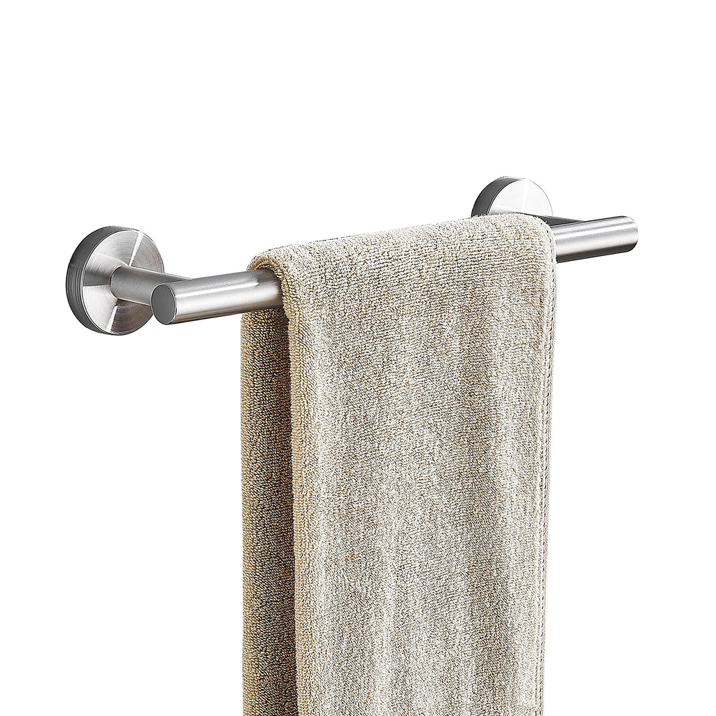 Towel Bar, 12-Inch Hand Towel Holder, Bathroom Accessories SUS304 Stainless Steel Towel Rack, Bath Hardware Brushed Nickel, Wall Mounted - NewNest Australia