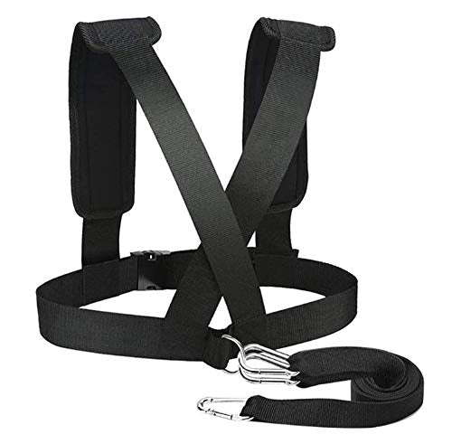 Sled Harness Tire Pulling Harness Pull Strap for Fitness Resistance Training Speed Harness Trainer Football Workout Equipment - NewNest Australia