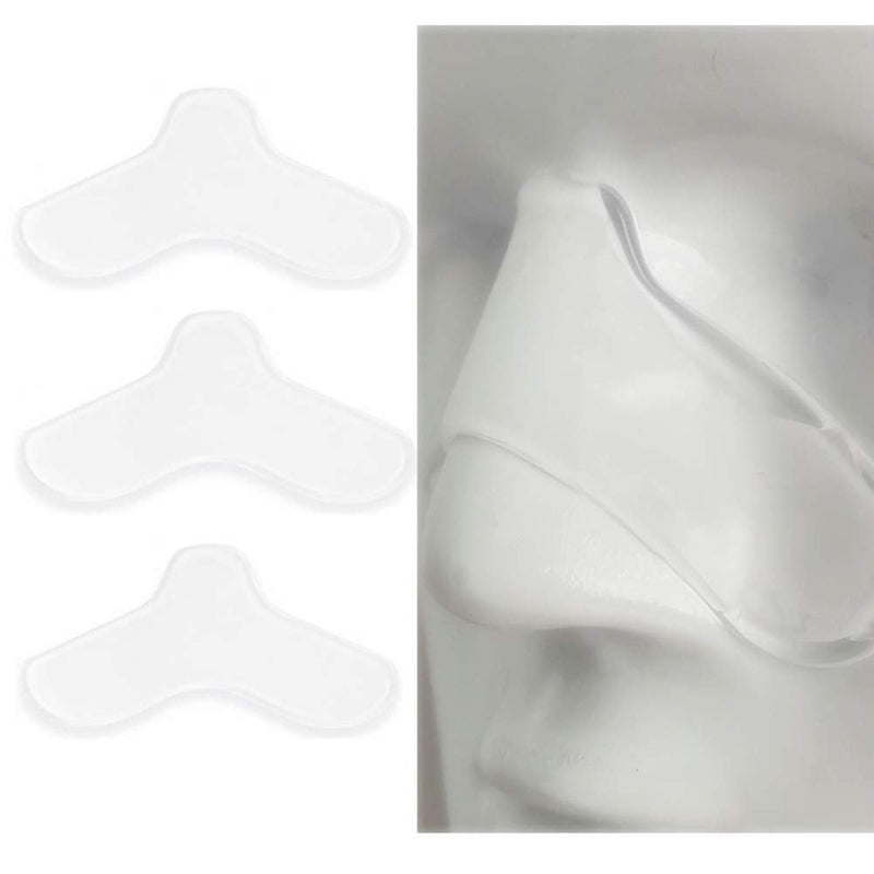 CPAP Nose Pads Nasal Gel Pad, CPAP Cushions Better Seal Custom Design Universal Fit for Most Masks (3 Pack) - NewNest Australia