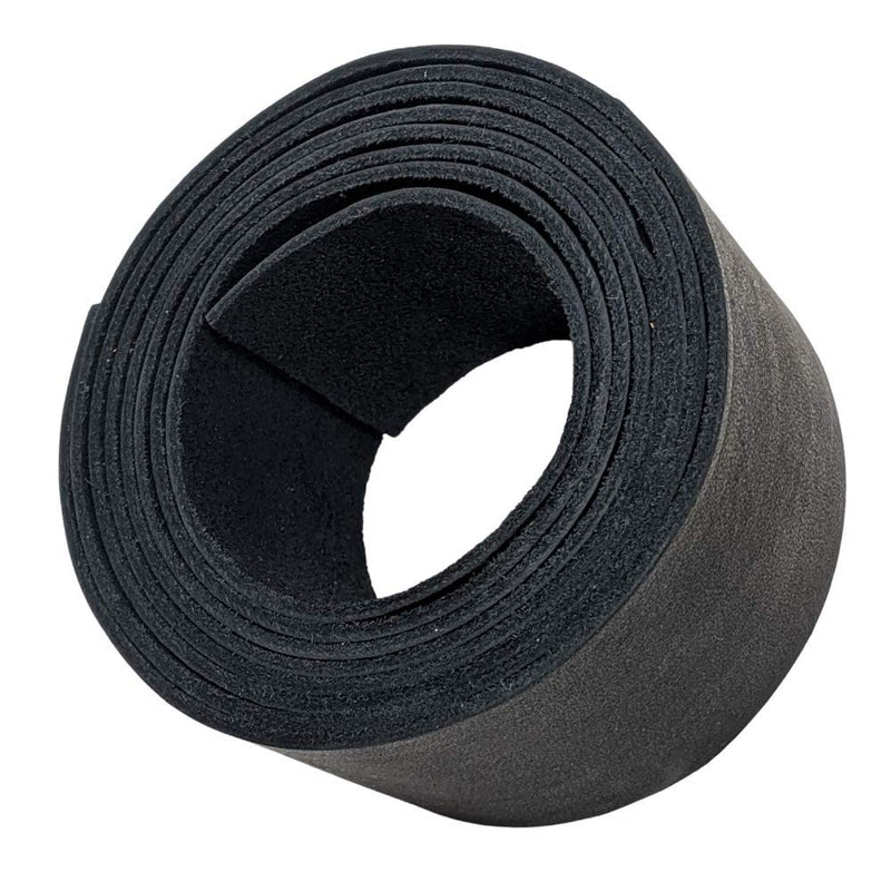 TOFL Leather Strip 2 Inches Wide and 72 Inches Long and 1/8 inch (4-5 oz) Thick (Black, 2" Wide 72" Long) Black - NewNest Australia