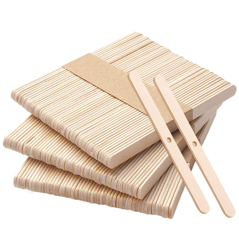 Wooden Candle Wick Holders Pack of 150pcs Wick Centering Devices Candle Wick Bars for Candle Making … (4.5inch - 150pcs) 4.5inch - 150pcs - NewNest Australia