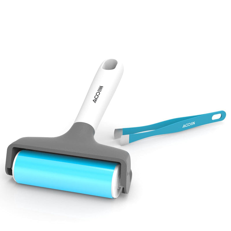 AOOIIN Rubber Brayer Roller & Mat Tweezers Remover Tool Set Craft Stamping Brayers for Cricut/Silhouette/Brother and Printmaking - NewNest Australia