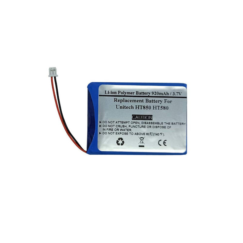 920mAh 3.7V Replacement Battery for Unitech Barcode Scanners HT850 HT580, 1400-202536G, 2095047 - NewNest Australia