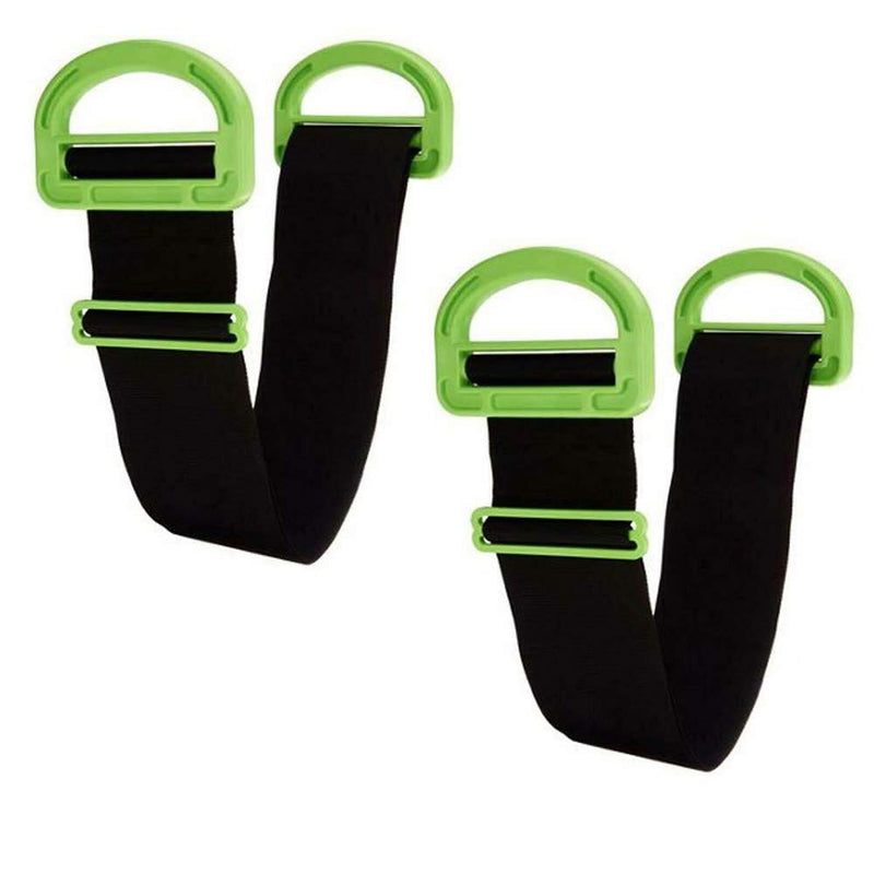 Lifting and Moving Strap 2 Pack,Carrying Straps with The Durable Handles Suport 600Lbs Heavy Object for Furniture, Boxes, Mattress,Construction - NewNest Australia