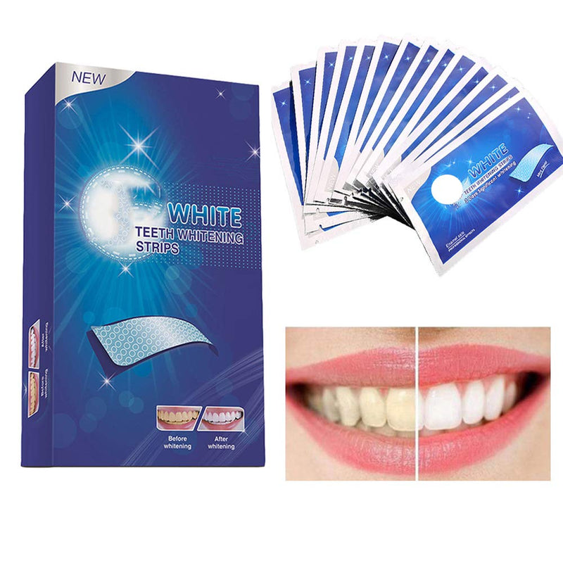 Ceonam Teeth Whitening Stripes Whitening Kit Whitener Strap Kits for Tooth Oral Care No Sensitivity for Teeth Care 14 Pack 28 Strips (28P) 28 Count (Pack of 14) - NewNest Australia