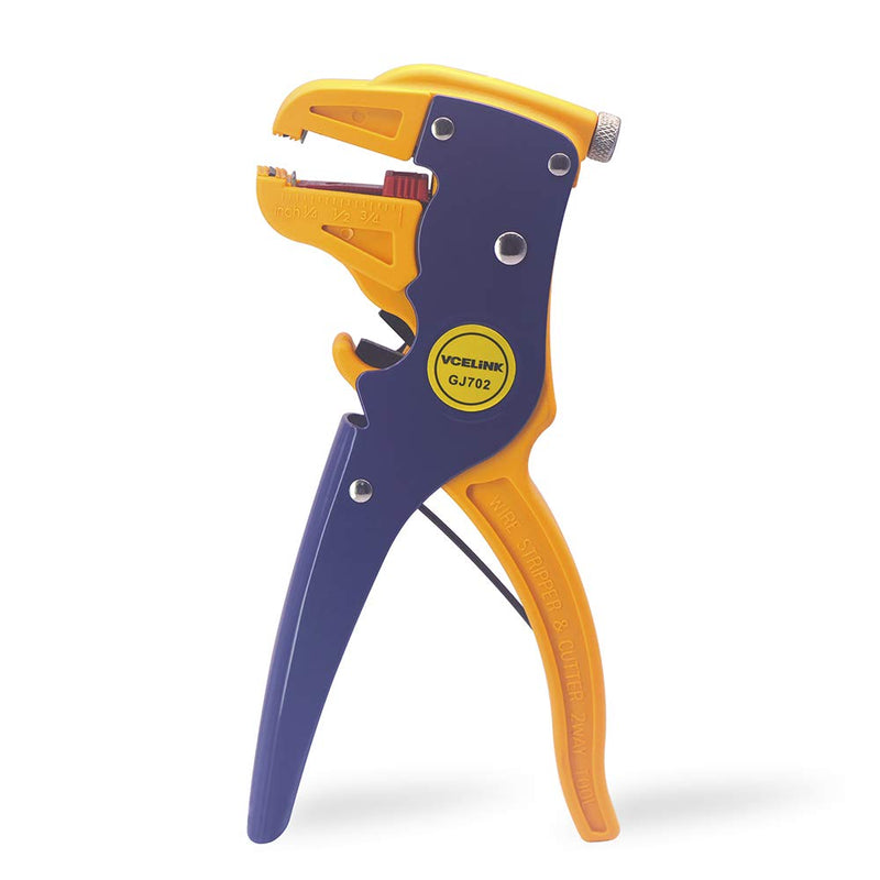 VCELINK Automatic Wire Stripper and Cutter, Professional 2 in 1 Adjustable Automatic Cable Wire Stripper and Cutter&Eagle Nose Pliers - NewNest Australia