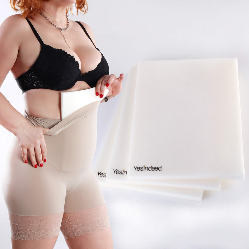 3 Pack Lipo Foam - Dr. Approved Post Surgery Foam Sheets, Ab Board for Use with Post Liposuction Surgery Compression Garments, Advanced Technology Flattening Abdominal Compression Board for Recovery - NewNest Australia