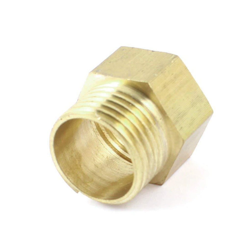 G Thread (Metric BSPT) Female to NPT Thread Male Pipe Fitting Adapter - Lead-Free (1" x 1" (1 Piece)) 1" x 1" (1 Piece) - NewNest Australia