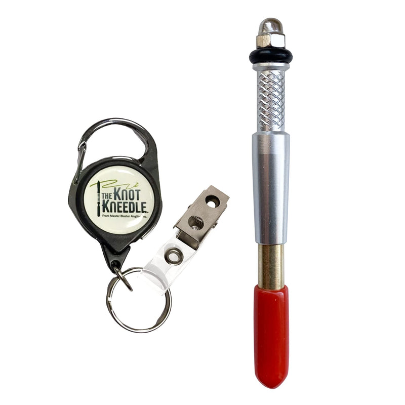 KNOT KNEEDLE - Designed to Tie Your Knots with Ease and Keep You Fishing Longer Single W/Zinger - NewNest Australia