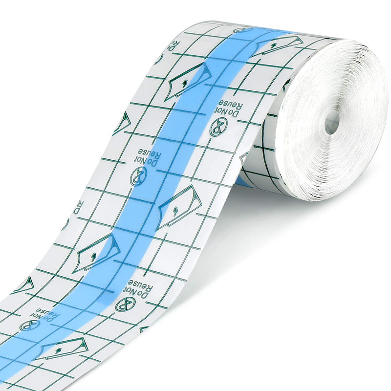 Transparent Stretch Adhesive Bandage Waterproof Bandage Clear Adhesive Bandages Dressing Tape for (2 Inch x 10.94 Yard) 2x393.84 Inch (Pack of 1) - NewNest Australia