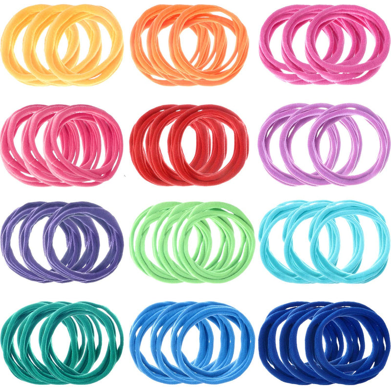 12 Colors Loop Potholder Loops Weaving Loom Loops Weaving Craft Loops with Multiple Colors for DIY Crafts Supplies Compatible with 7 Inch Weaving Loom (96) 96 - NewNest Australia