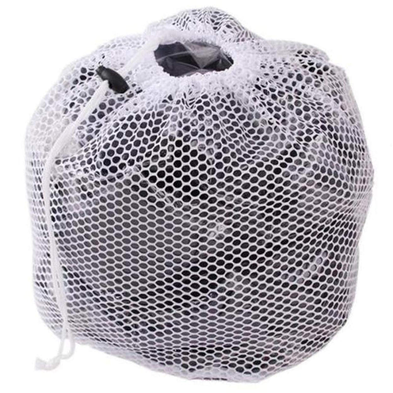 NewNest Australia - Premium Fine Mesh Laundry Bag - Sturdy White Mesh Material with Drawstring Closure. Ideal Machine Washable Mesh Laundry Bag for Factories, College, Dorm and Apartment Dwellers - (Large, 20 x 28") 