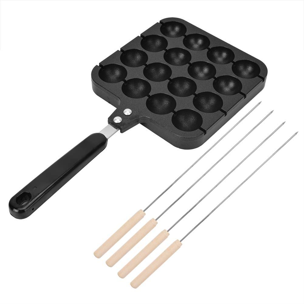 Takoyaki Maker, 16-Grid Takoyaki Pans Non-Stick Japanese Takoyaki Baking Mold Electric Oven Or Gas Stove Applicable - NewNest Australia