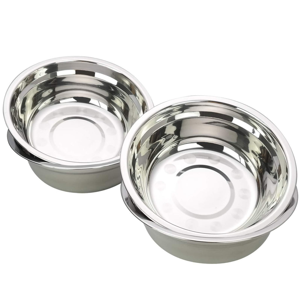 NewNest Australia - Zerdyne Stainless Steel Mixing Bowls, Outdoor Serving Bowl, Camping Bowl Set of 4 