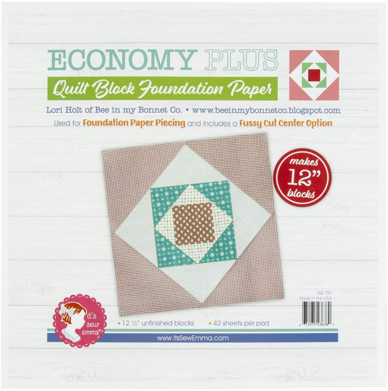 It's Sew Emma Foundation Paper ECO PL, 12" Economy Plus from Lori Holt - NewNest Australia