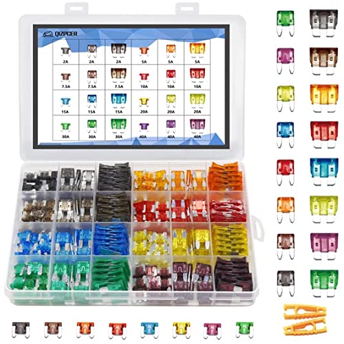 282 Pieces Car Fuses Assortment Kit - Blade Fuses Automotive - Standard & Mini & Low Profile Mini Size (2A/5A/7.5A/10A/15A/ 20A/30A/40AMP/ATC/ATO) Replacement Fuses for Marine, Auto, RV, Boat, Truck - NewNest Australia
