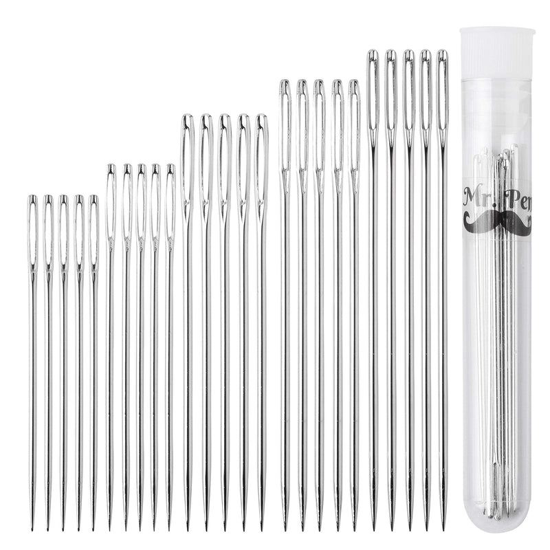 Mr. Pen- Large Eye Needles for Hand Sewing, 50 Pack, Assorted Sizes, Sewing Needles, Needles, Needles for Sewing, Embroidery Needles for Hand Sewing, Sewing Needles Large Eye, Big Eye Needle - NewNest Australia