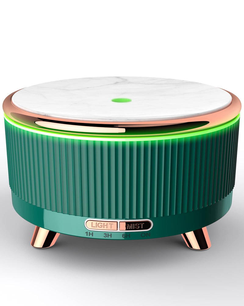 Diffusers for Essential Oils Large Room, 500ml Aromatherapy Diffuser，7 Colors Changed Green - NewNest Australia