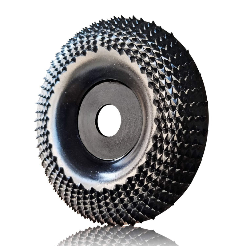 OBA Grinder Wheel Disc 4 Inch Wood Shaping Wheel, Wood Grinding Shaping Disk for Angle Grinders with 5/8” Arbor Size 1: 4-Inch - NewNest Australia