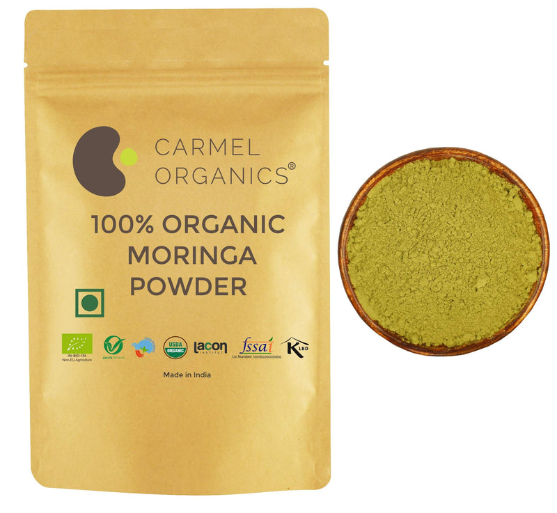 Organic Moringa Leaves Powder (8 Ounce)| Non GMO | Kosher | Vegan | Super Food for Smoothies and Drinks 8 Ounce (Pack of 1) - NewNest Australia