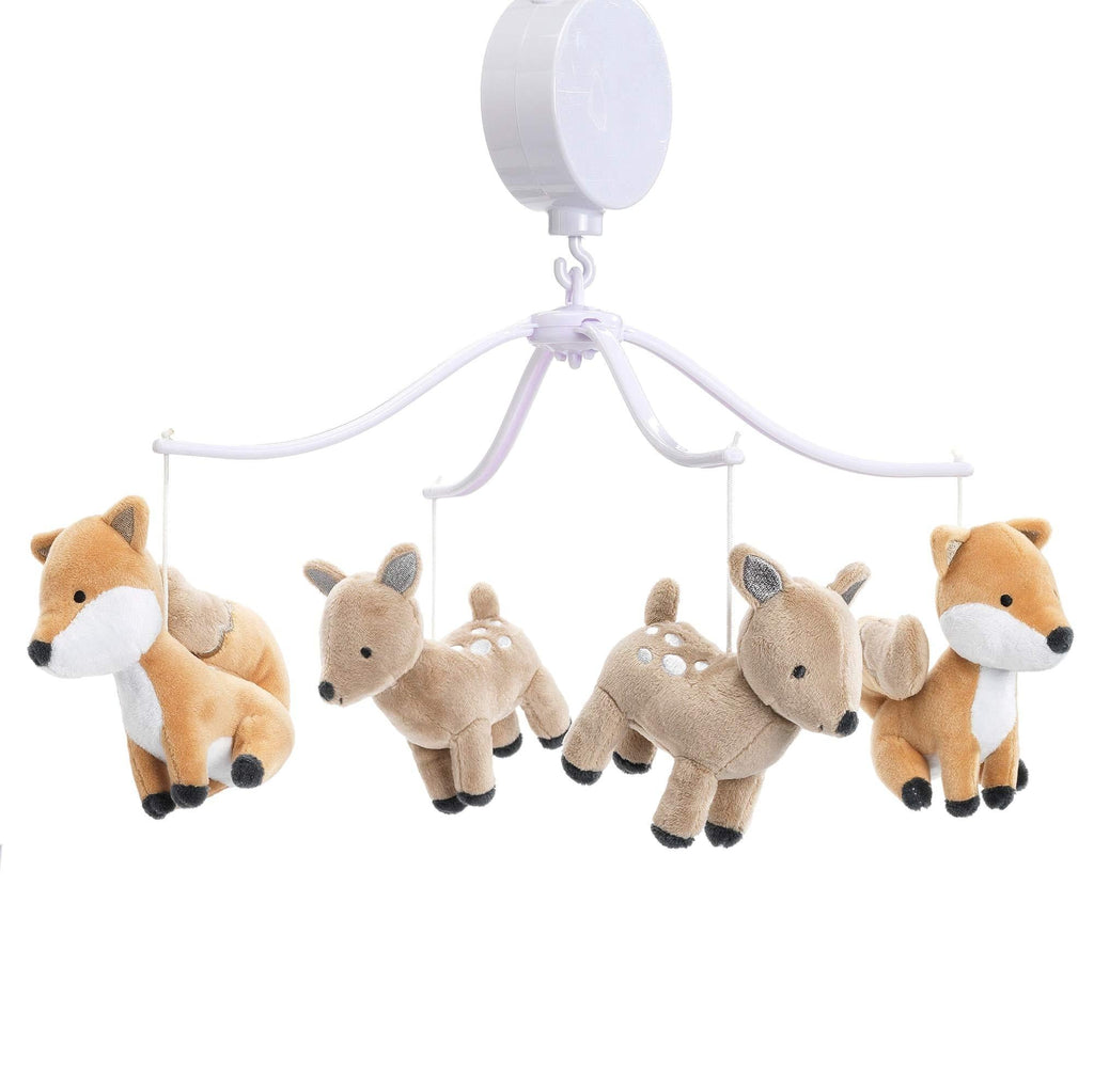 NewNest Australia - Bedtime Originals Deer Park Musical Baby Crib Mobile, Multicolor 