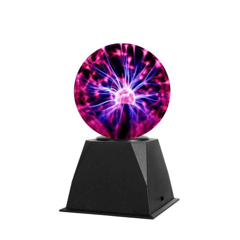 Gresus 5 Inch Magic Plasma Ball Lamp - Touch & Sound Sensitive Interactive Plasma Lamp Nebula Sphere Globe, Science Educational Gift for Decorations/Parties/Bedroom - NewNest Australia