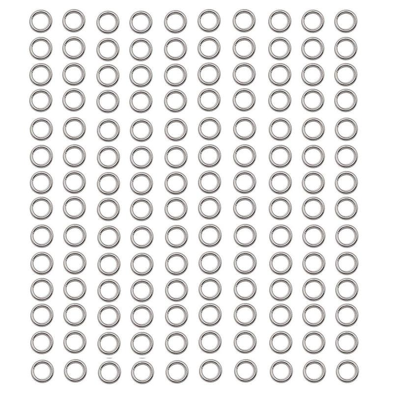 1000Pcs Small 0.6x4mm Stainless Steel Split Rings Jump Rings Connector Rings for Jewelry Making Bracelet Necklaces Earrings Keychain DIY Craft (12599-4mm) 4mm - NewNest Australia