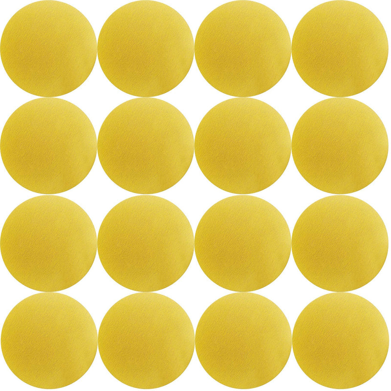 Tockrop 50 Pcs 100 Grit 6 Inch Gold PSA Self Adhesive Stickyback Sanding Discs for DA Sanders - Aluminum Oxide Round Sandpaper Finishing Discs for Automotive and Woodworking (100 Grit-50 Pack) 100 Grit-50 Pack - NewNest Australia