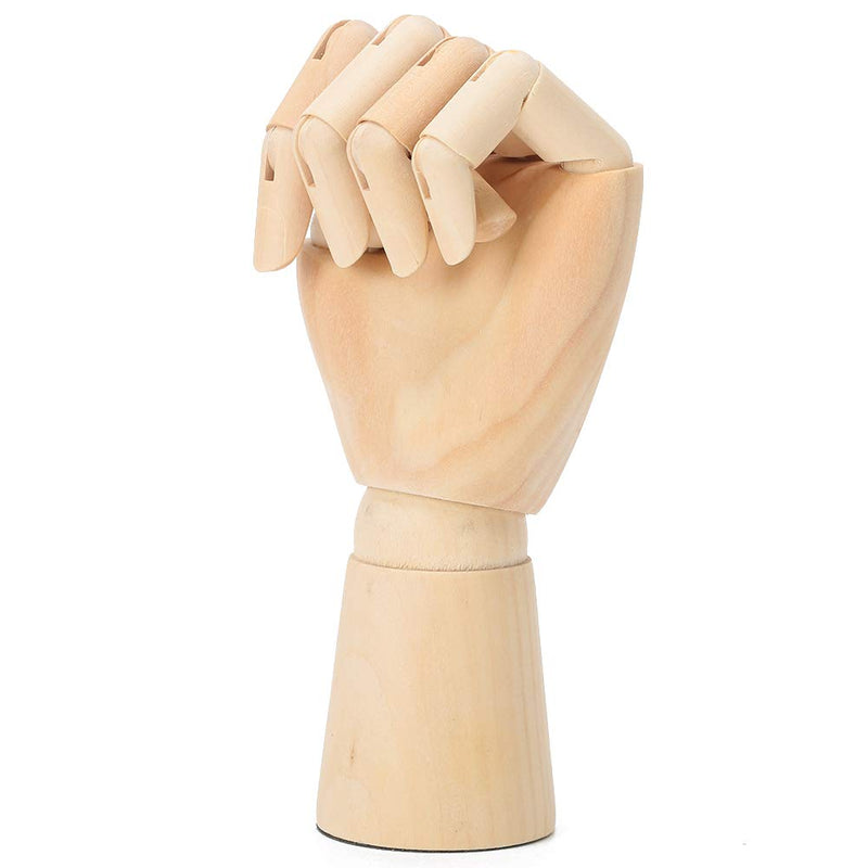 Wooden Mannequin Hand Model Posable Manikin Hand for Arts Drawing, Sketching, Painting, Jewelry Display - (Children's Left Hand) - NewNest Australia