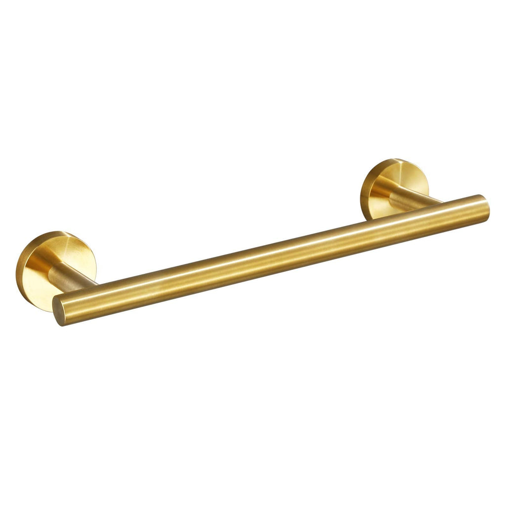 USHOWER 12-Inch Hand Towel Bar, Durable SUS304 Stainless Steel, Brushed Gold, Modern Style 12 Inch - NewNest Australia