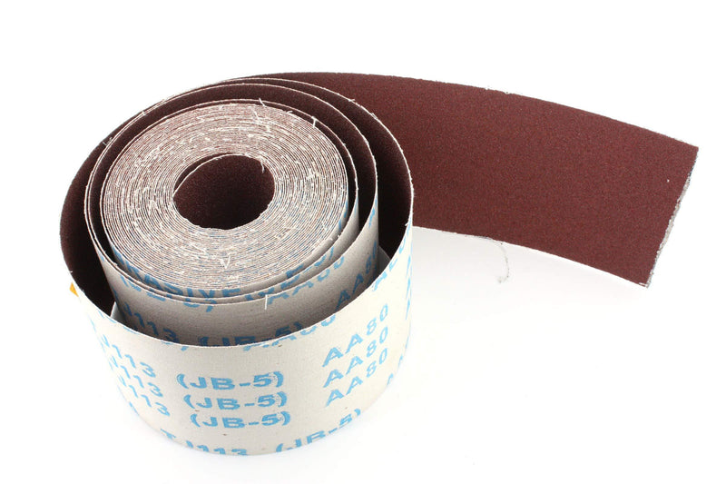 Ready-to-wrap Ready-to-cut 32Ft long by 4" wide Aluminium Oxide Abrasive Sandpaper Sanding Continuous Roll (Grit:240) Grit:240 - NewNest Australia