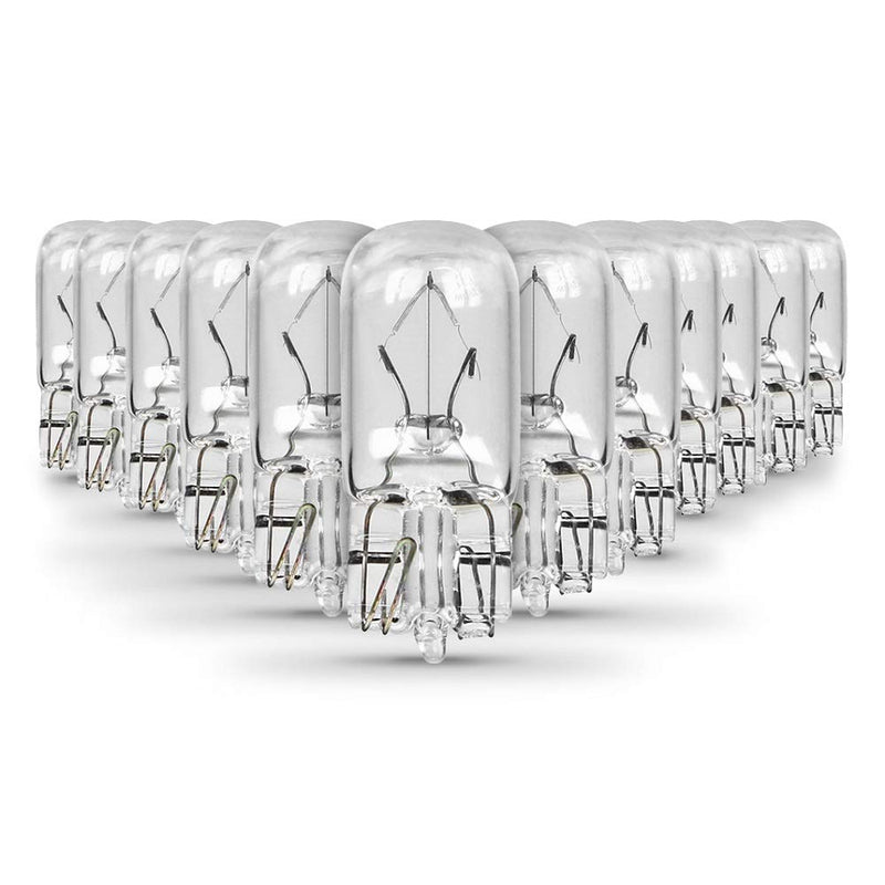 Feit Electric BP5XN-12/RP/12 12-Volt 5-Watt T-5 Wedge Base Xenon Light Bulb, 2400K Soft White Replacement Bulb, 12-Pack - NewNest Australia