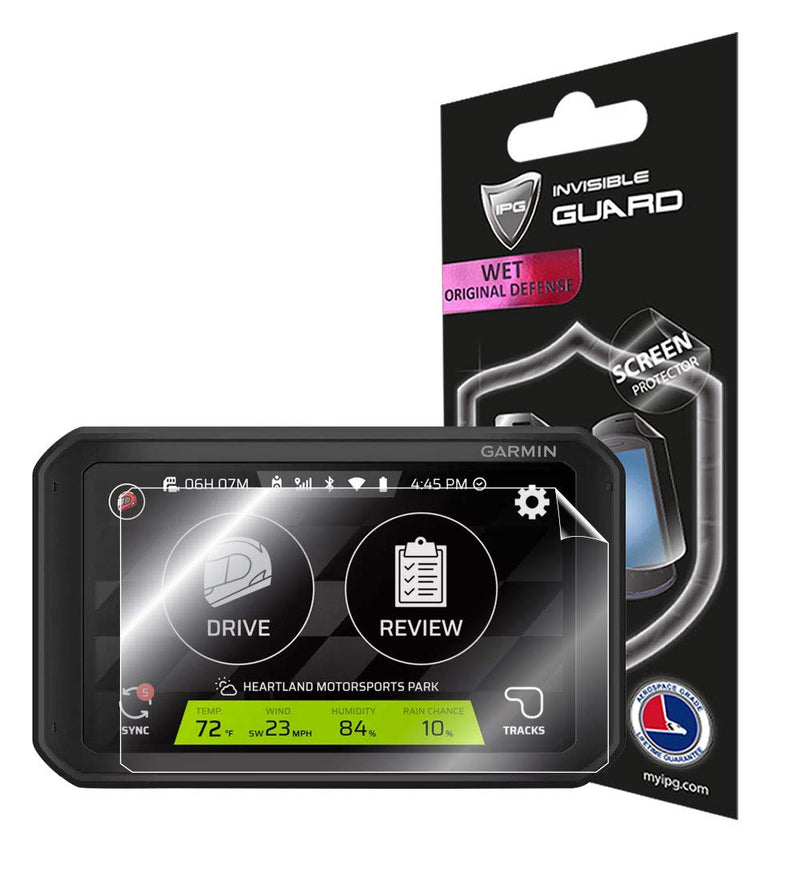 IPG For Garmin Catalyst, Driving Performance Optimizer 6.95 Inches Screen Protector Invisible Ultra HD Clear Film Anti Scratch Skin Guard - Smooth/Self-Healing/Bubble -Free - NewNest Australia