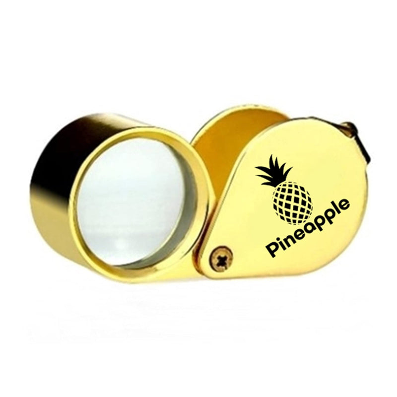 30X Jewelers Loupe Magnifier Foldable Pocket Magnifying Glass Jewelry Eye Loop for Jewelers, Gems, Diamonds, Plants, Coins (Gold) - NewNest Australia