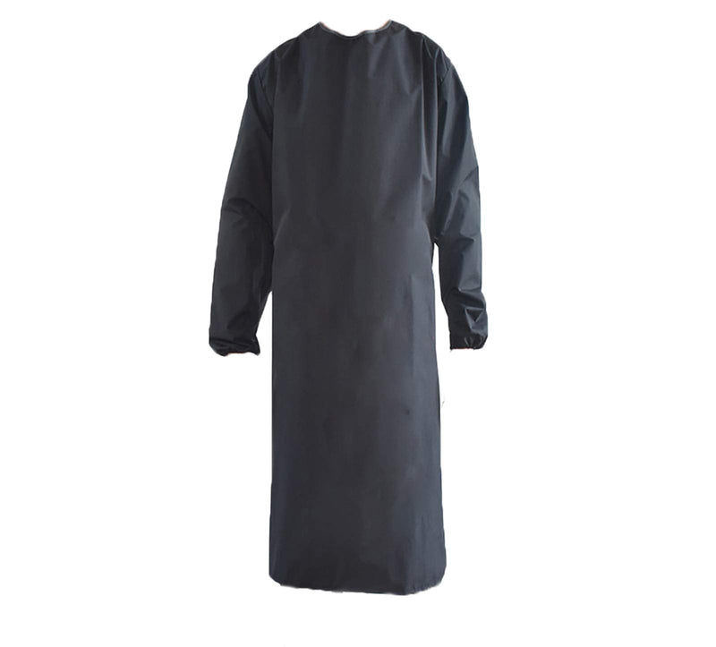 Waterproof Apron Sleeves,Black work shop Aprons for Lab Work,Cleaning M08BLA One Size Black - NewNest Australia