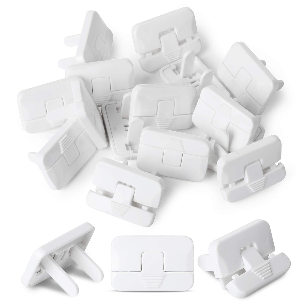 Bates- Outlet Covers, 15 Pack, 2 Prong Outlet Covers, Baby Proof Outlet Covers, Plug Covers for Electrical Outlets, Outlet Plug Covers, Plug Covers, Baby Outlet Covers, Child Safety Outlet Covers - NewNest Australia