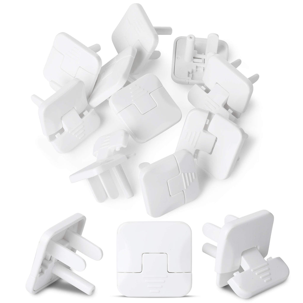 Bates- Outlet Covers Child Proof, 10 Pack, 3 Prong Outlet Covers, Baby Proof Outlet Covers, Baby Outlet Covers, Child Proof Outlet Cover, Child Safety Outlet Covers, Electrical Safety Baby Products - NewNest Australia