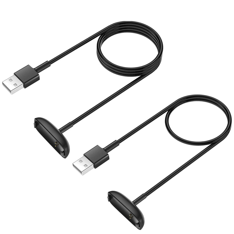 [2-Pack] Charger Cable for Fitbit Inspire 2 (Not for Inspire hr & Luxe), for Fitbit Inspire 2 Fitness Tracker, Replacement Charging Cable Accessory for Fitbit Inspire 2 (3.3 ft/1.0 ft) - NewNest Australia