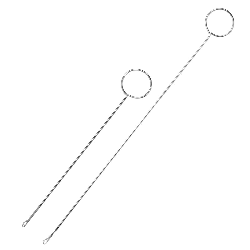 Mr. Pen- Loop Turner Hook with Latch, 2 Sizes (Long & Short), Stainless Steel Loop Turner for Fabric Tube Straps Belts Strips, DIY Knitting Accessories, Sewing Tools, Sewing Accessories and Tools. - NewNest Australia