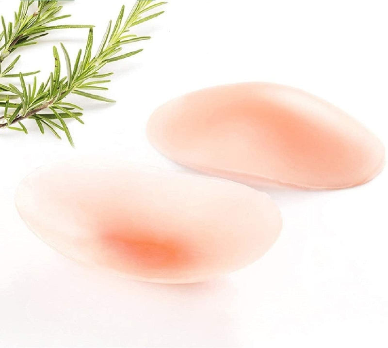 Silicone Shoulder Pads for Womens Clothing, Anti-Slip Shoulder Push-Up Pads Invisible Breathable Shoulder Enhancer Reusable (1 Pairs (Skin)) 1 Pairs (Skin) - NewNest Australia