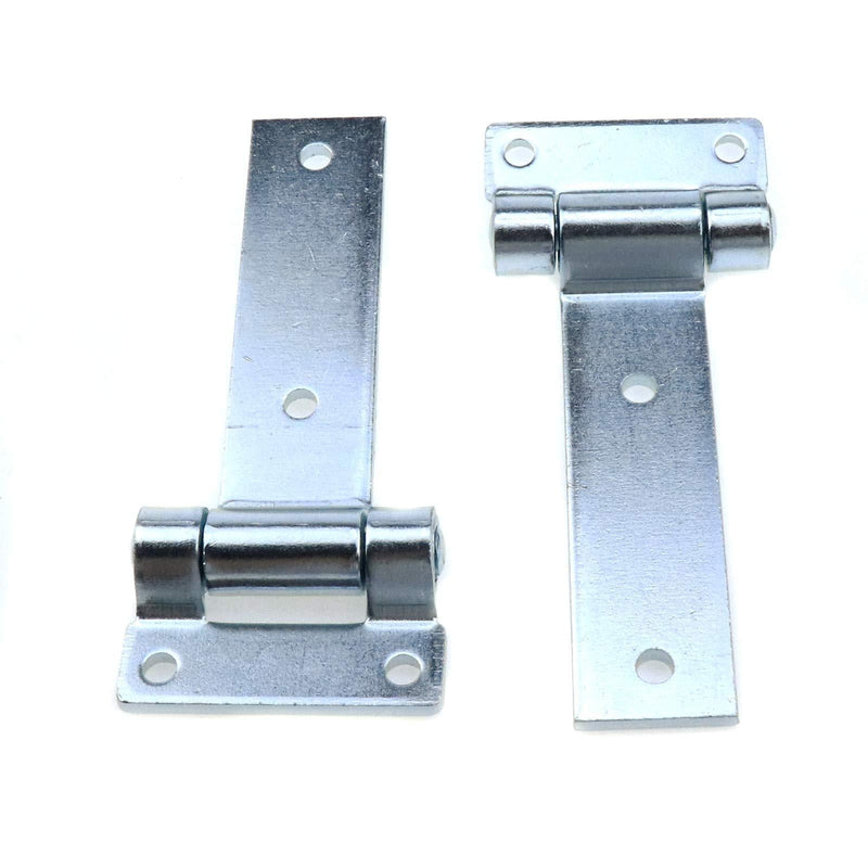 Mironey 5.31" x 2.32" Strap Tee T Hinge Carbon Steel T Hinge for Garage Barn Door Gate Shed Cargo Trailer Truck Pack of 2 - NewNest Australia