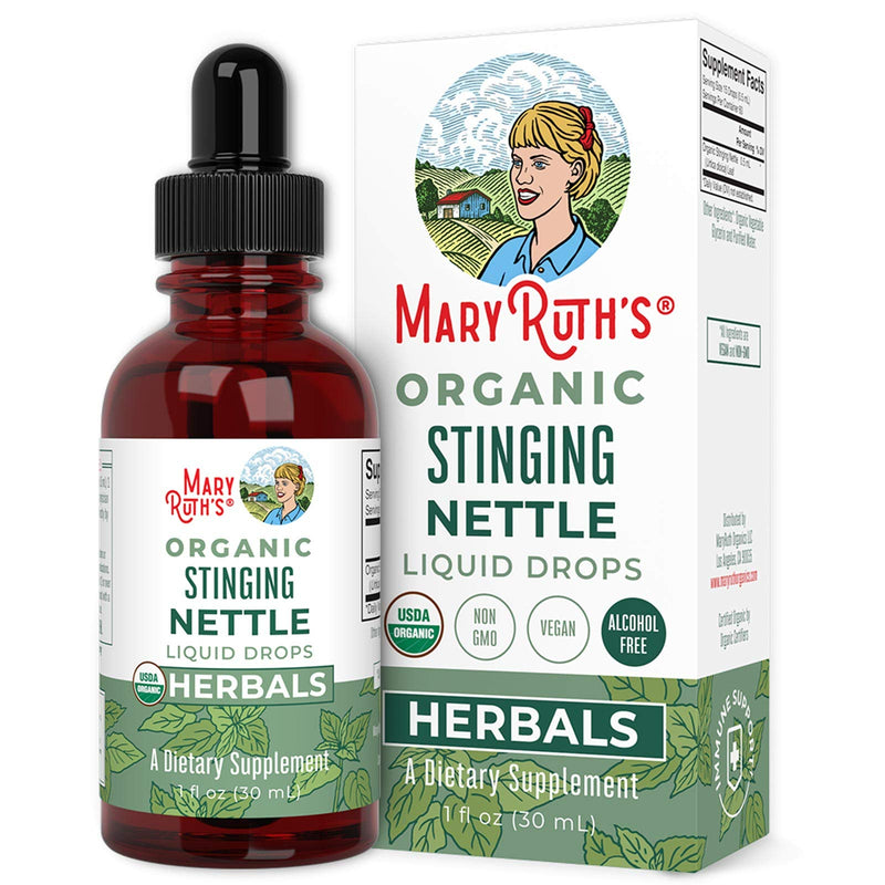 Stinging Nettle | USDA Stinging Nettle Leaf | Stinging Nettle for Glucose Metabolism Support | Detox Supplement | Herbal Blend for Detoxification | Vegan | Non-GMO | Gluten Free | 1 Fl Oz - NewNest Australia