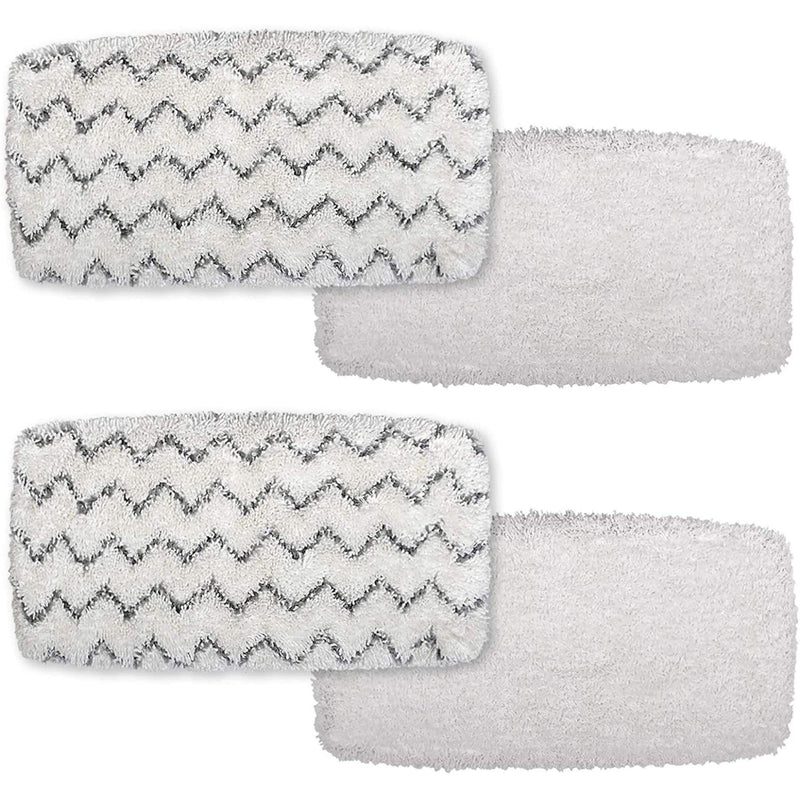 Flammi 1252 Vac & Steam Mop Pad for Bissell PowerFresh Vac & Steam 2747A, 1132 1543 1632 1652 Symphony Vacuum and Steam Mop Series, 4 Pack - NewNest Australia